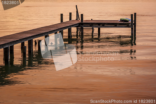 Image of wooden jetty