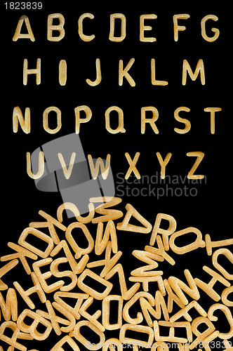 Image of kids pasta font