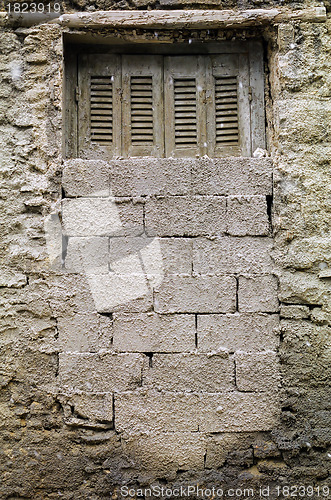 Image of concrete window