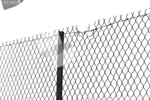 Image of chain link fence