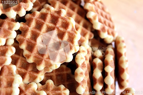 Image of wafer cookies