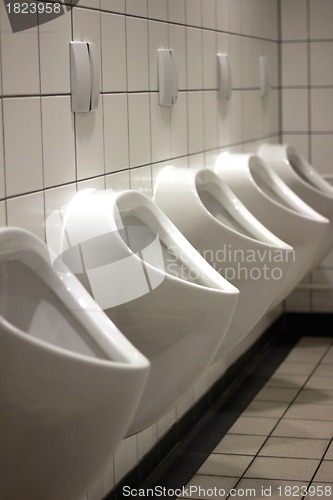 Image of plain urinals