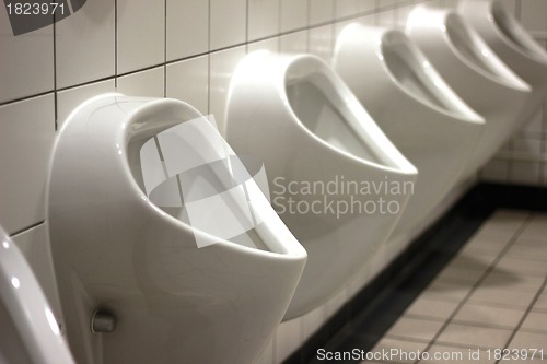 Image of plain urinals