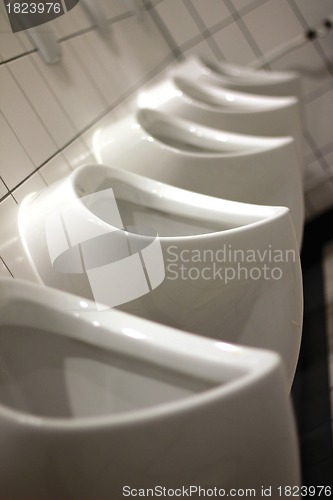 Image of plain urinals