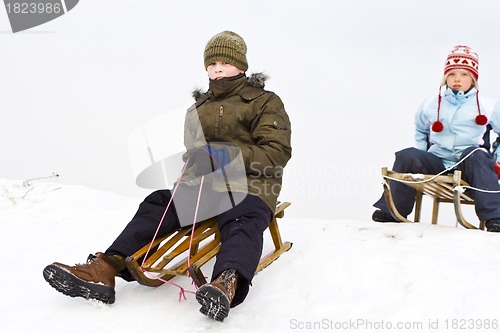 Image of On the snow