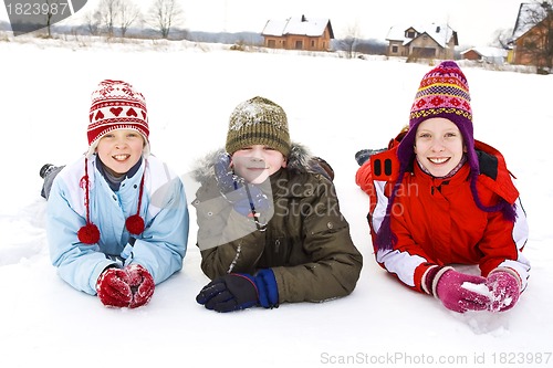 Image of On the snow