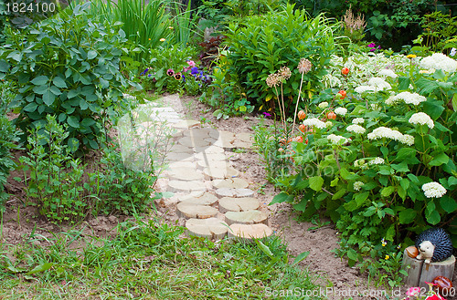 Image of Path in a garden