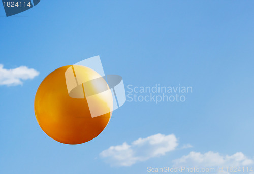 Image of Ball of golden colour