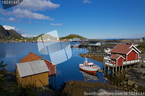 Image of Harbor in Moskenes