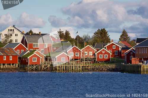 Image of Rorbu huts in Reine