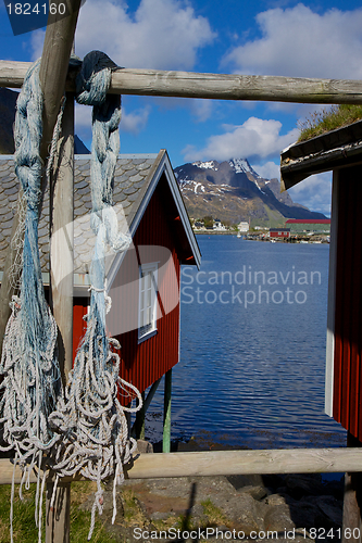 Image of Fishing huts