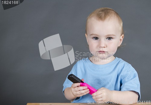Image of child with highlighter