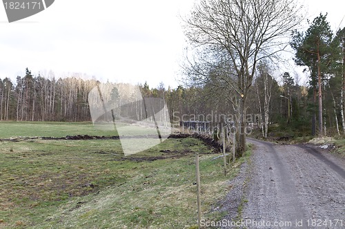 Image of pastoral landscape in norway