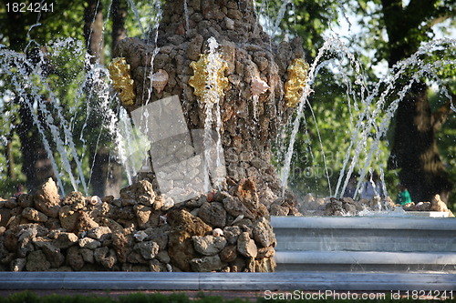 Image of fragment of the fountain