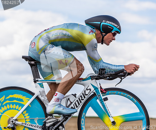 Image of The Kazak cyclist Vinokourov Alexandr 