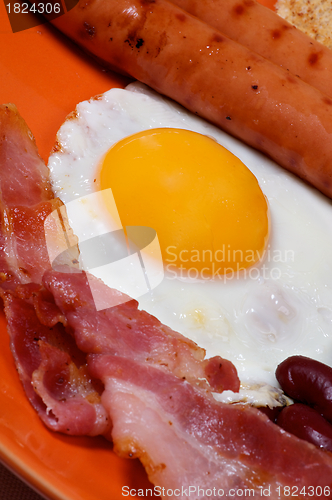 Image of English Breakfast close up