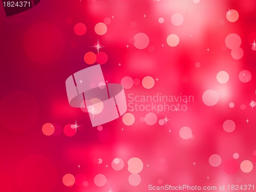 Image of Beautiful pink bokeh. EPS 8