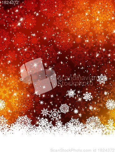 Image of Merry Christmas Greeting Card. EPS 8