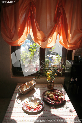 Image of Table in an old farmhouse