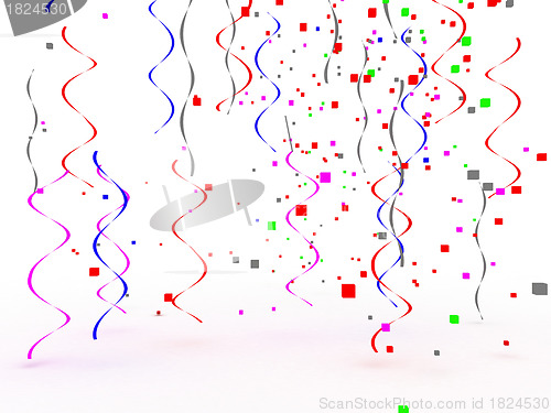 Image of festive background 3d render illustration 