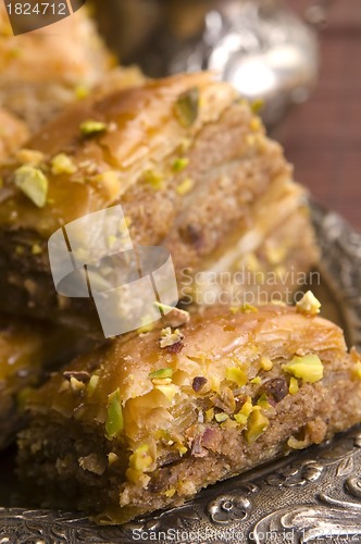 Image of Baklava - traditional middle east sweet desert