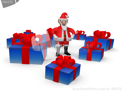 Image of Santa with Presents