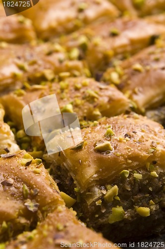 Image of Baklava - traditional middle east sweet desert