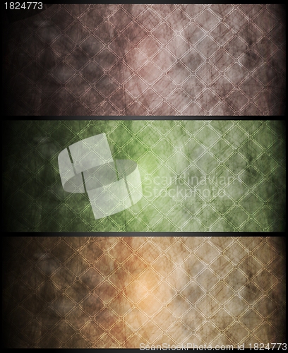 Image of Abstract textural banners