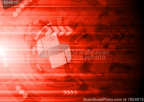 Image of Abstract hi-tech design