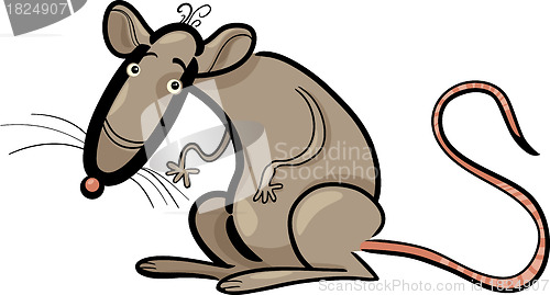 Image of rat cartoon character