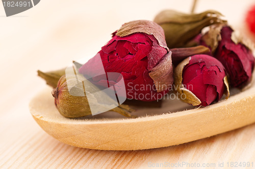 Image of dry floral herbal tea