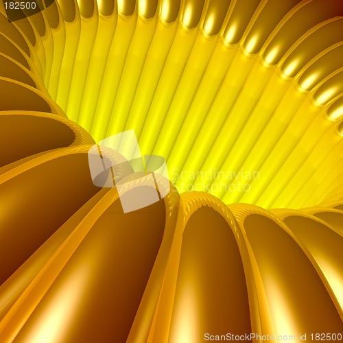 Image of Gold 3d Tunnel