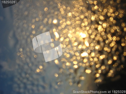 Image of Background of gold spots