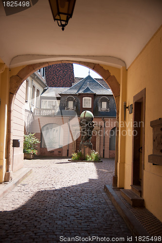 Image of Colmar romantic town in Alsace