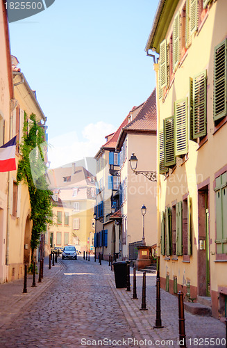 Image of Colmar romantic town in Alsace