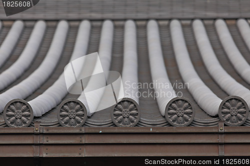 Image of roof of chinese temple