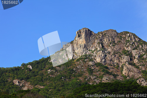 Image of Lion Rock in Hong Kong