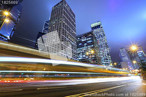 Image of Highway at night