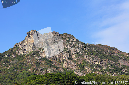 Image of Lion Rock in Hong Kong