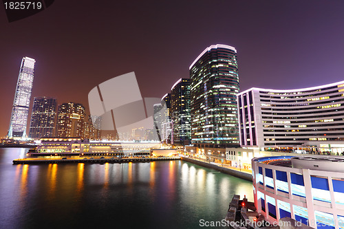 Image of kowloon at night