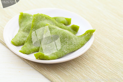 Image of traditional japanese dessert