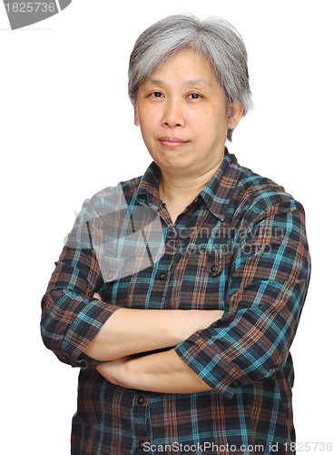 Image of mature asian woman