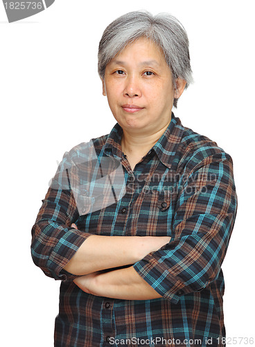 Image of mature asian woman