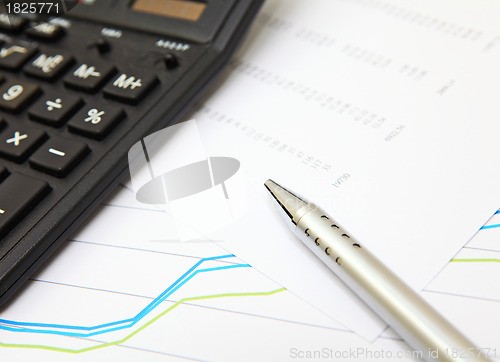 Image of financial chart