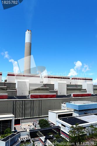 Image of electrical generating power plant