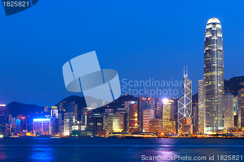 Image of Hong Kong Skyline at night