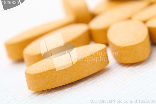 Image of Pills in close up