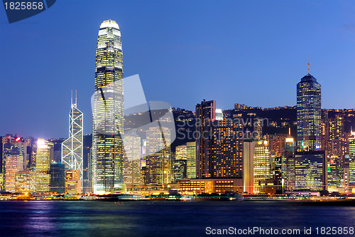 Image of Hong Kong Skyline at night