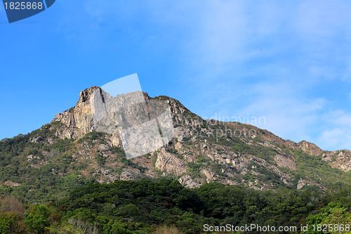 Image of Lion Rock in Hong Kong