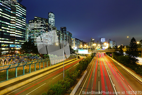 Image of traffic in downtown